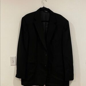 Pronto Uomo Elegant Black Cashmere Blazer